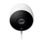 Nest Cam Outdoor Cam&eacute;ra de s&eacute;curit&eacute; Product fiche