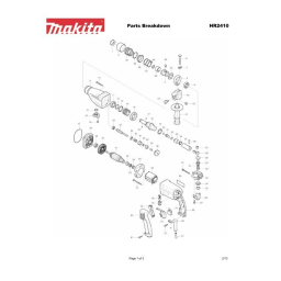 Makita HR2410 Manuel utilisateur | Fixfr