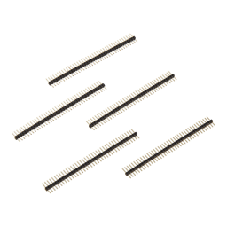 DeLOCK 66688 Pin header 40 pin, pitch 1.27 mm, 1-row, straight, 5 pieces Fiche technique | Fixfr
