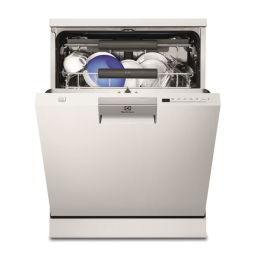 Electrolux ESF8650ROW Lave-vaisselle pose libre Manuel utilisateur | Fixfr