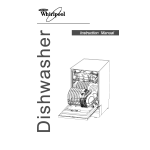 Whirlpool ADG 150/2 IN Dishwasher Manuel utilisateur