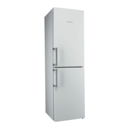 Hotpoint XJL95 T2U WOH Fridge/freezer combination Manuel utilisateur | Fixfr