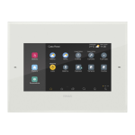 Vimar 01422.B IP 7˝ touch screen PoE white Installation manuel