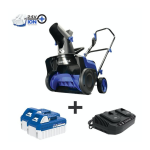 Snow Joe 24V-X2-SB15 48-Volt iON+ Cordless Snow Blower Kit Manuel du propri&eacute;taire