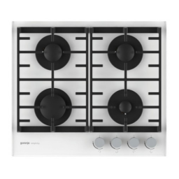 Gorenje GW600 Table de cuisson à gaz G6SY2B Une information important | Fixfr