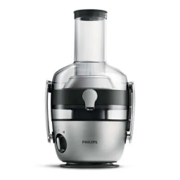 Philips HR1922/20 Avance Collection Centrifugeuse Manuel utilisateur | Fixfr
