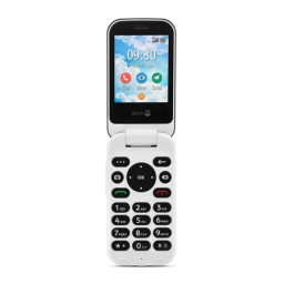 Doro 7080 Mobile phone Guide de démarrage rapide | Fixfr