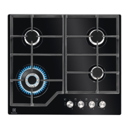 Electrolux KGG6436K Manuel utilisateur | Fixfr