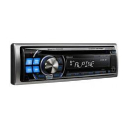 ALPINE CDE-103BT: AI Chat et Mode d'emploi PDF | Fixfr