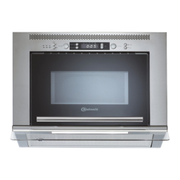Bauknecht MHC 8822 PT Microwave Manuel utilisateur | Fixfr