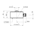 Baumer DLM30-BU.102.CP3.C4 Force sensor Fiche technique