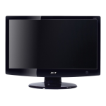 Acer H233H Monitor Guide de d&eacute;marrage rapide