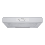 Whirlpool AKR 400 WH Hood Manuel utilisateur