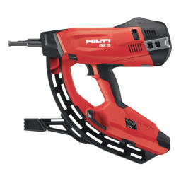 Hilti GX 3 : Mode d'emploi + Q&A assistée par IA | Fixfr