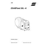 ESAB ESABFeed 30L-4i Manuel utilisateur
