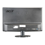 Acer S211HL Monitor Guide de d&eacute;marrage rapide