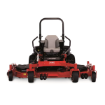 Toro 96in Air Cool Z Master Professional Riding Mower Riding Product Manuel utilisateur