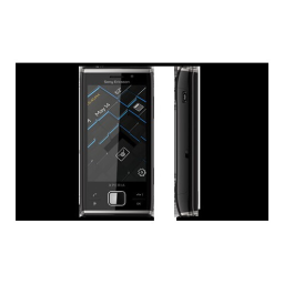 Sony Ericsson Xperia X2 Manuel utilisateur | Fixfr