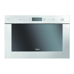 Whirlpool AMW 921 IXL Microwave Manuel utilisateur | Fixfr