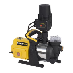 Powerplus POWXG9565 PRESSURE PUMP 1200W SS RING HOUSE & GARDEN Manuel du propriétaire | Fixfr