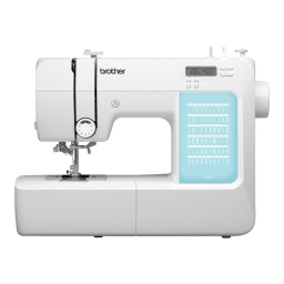 Brother CP60X Home Sewing Machine Manuel utilisateur | Fixfr