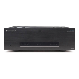 Cambridge Audio Azur 851W Manuel utilisateur | Fixfr