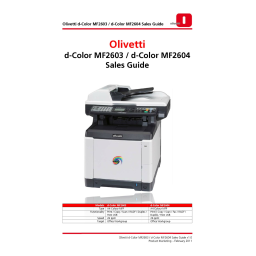 d-Color MF2603 and d-Color MF2604