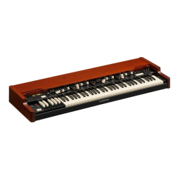 Hammond XK-5 Professional Drawbar-Keyboard Manuel du propriétaire | Fixfr