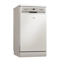 Whirlpool ADPF 862 IX Dishwasher Manuel utilisateur | Fixfr