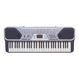 Casio CTK-481/491: Mode d'emploi + Chat IA | Fixfr