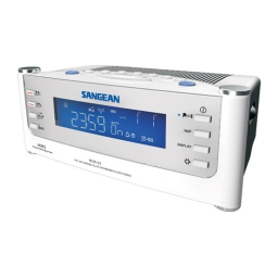 Mode d'emploi Sangean RCR-22 Radio-réveil | AI Chat & PDF | Fixfr