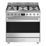 Smeg C9GMX9-1 Piano de cuisson gaz Product fiche