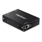 Trendnet TPE-E100 Gigabit PoE+ Extender Fiche technique