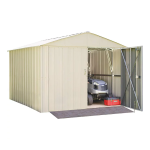 Arrow Storage Products CHD1010 Commander Series Storage Building, 10 ft. x 10 ft. x 8 ft. Manuel utilisateur