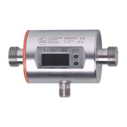 IFM SM7404 Magnetic-inductive flow meter Mode d'emploi | Fixfr