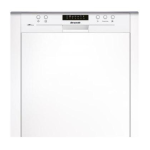 Brandt VH1505W Built-in dishwasher Manuel utilisateur