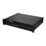 The t.amp E-400, E-800, E-1200, E-1500 : Notice d'utilisation + IA