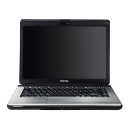 Toshiba Satellite PRO L300 Manuel du propriétaire | Fixfr