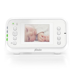 Alecto DVM-73 Babyfoon met camera en 2.4&quot; kleurenscherm, wit/antraciet Manuel utilisateur