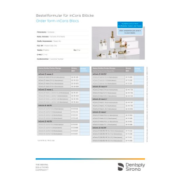 Dentsply Sirona inCoris CC Mode d'emploi | Fixfr