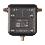 Shure UA221-RSMA Passive Antenna Splitter Mode d'emploi