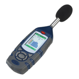 Casella 62x Series Sound Level Meter Manuel utilisateur | Fixfr