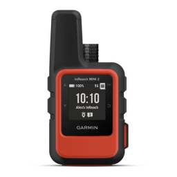 Garmin inReach Mini 2 Mode d'emploi | Fixfr