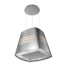 Brandt AD1079X Kitchen-island extractor hood Manuel utilisateur | Fixfr