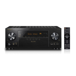 Pioneer VSX-LX303 Manuel utilisateur | Fixfr