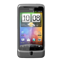 HTC Desire Z Manuel utilisateur | Fixfr