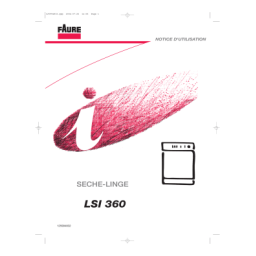 Faure LSI 360 Notice d'Utilisation | AI Chat & PDF | Fixfr
