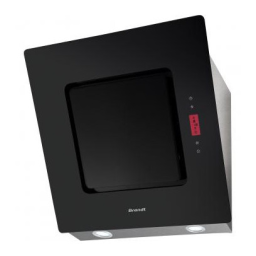 Brandt AD1576B Wall-mounted extractor hood Manuel utilisateur | Fixfr