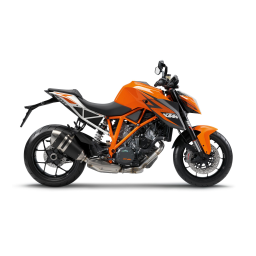 KTM 990 Super Duke R FR 2012 Naked Bike Manuel utilisateur | Fixfr