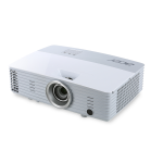 Acer P5227 Projector Manuel utilisateur